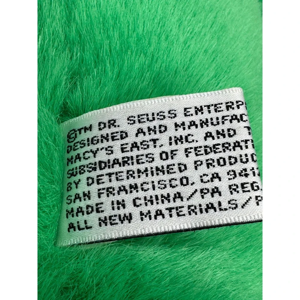 Dr Seuss The Grinch Plush 1997 Macys Exclusive 24 inch Stuffed Christmas Vintage